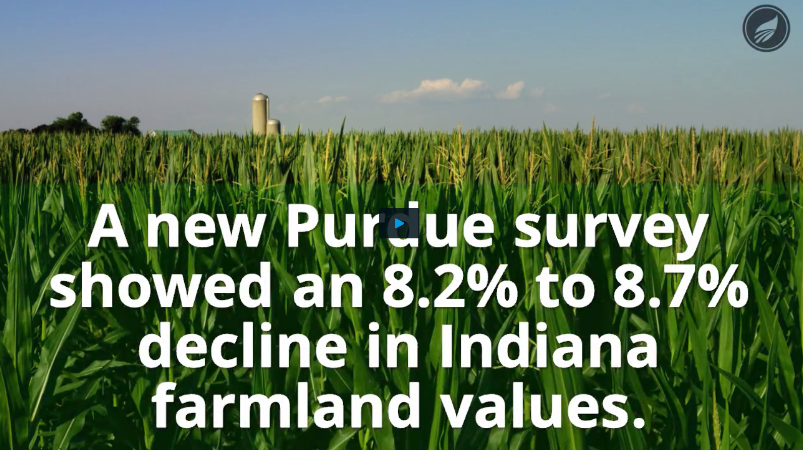 Indiana farmland values accelerate their decline AGDAILY