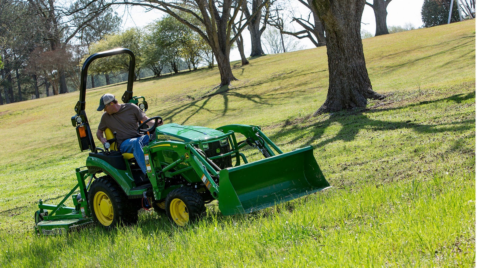 John Deere redesigns 2025R compact utility tractor AGDAILY