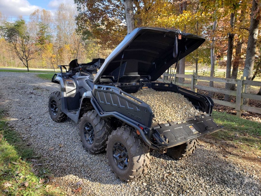 Review CanAm Outlander 6x6 makes its mark with muscle AGDAILY