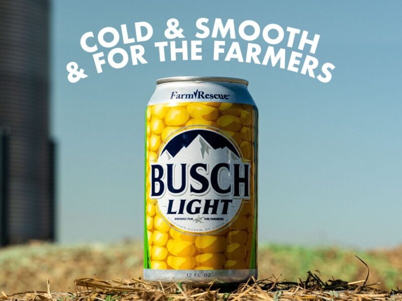 Busch Light Corn Cans support farmers through Farm Rescue AGDAILY