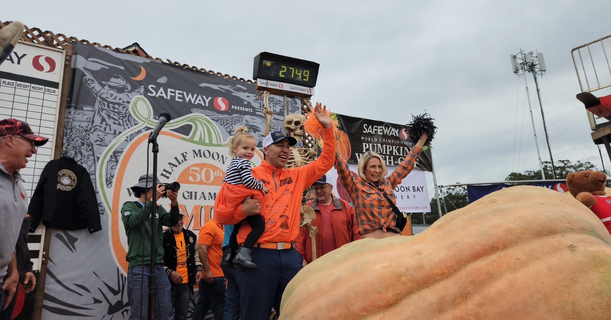 Record Pumpkin Smashes California Championship Weigh Off Agdaily