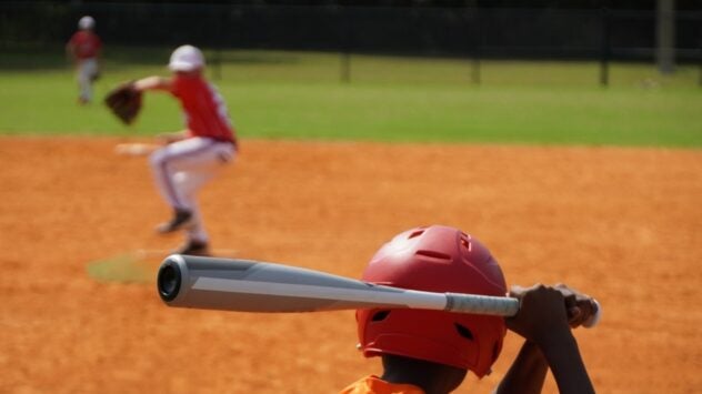 Little League Baseball Players