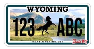 Wyoming PETA Plate
