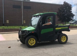 Jackson Heights Kansas tractor drive