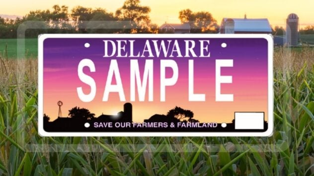 Delaware Farm Plate