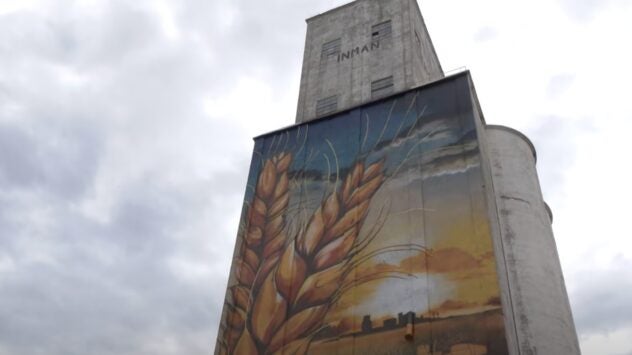 Inman Wheat Mural