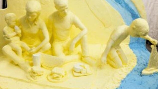 New York Butter Sculpture