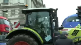 UK Tractor Protests