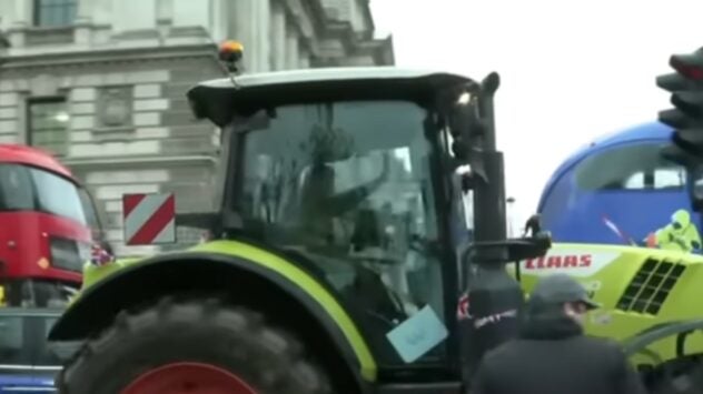 UK Tractor Protests