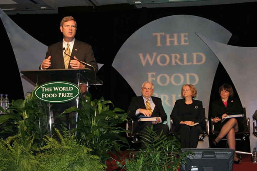 vilsack-world-food-prize